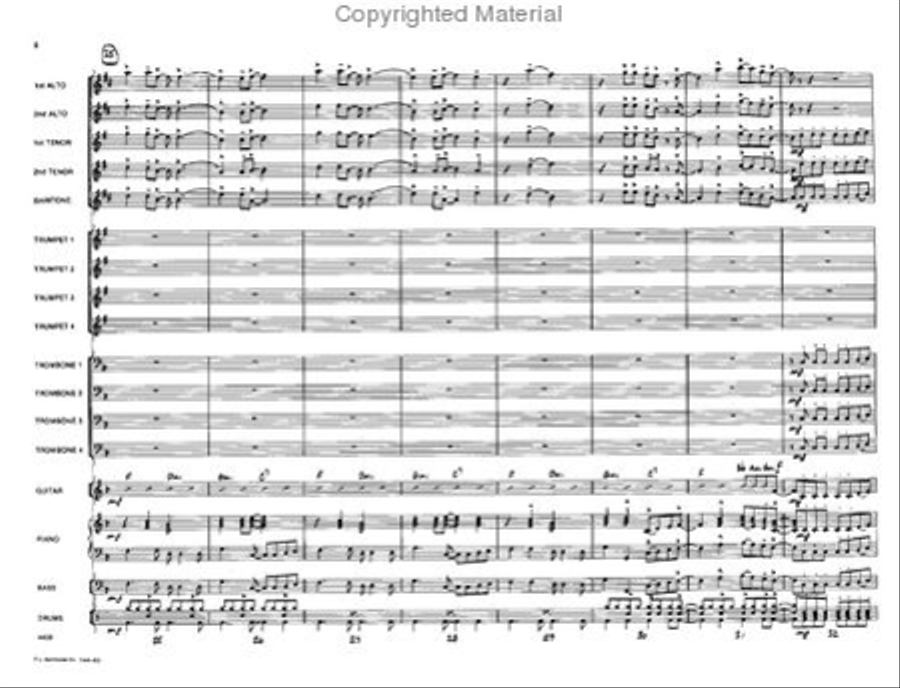 Do You Wanna Dance? Do You Wanna Dance? Jazz Ensemble scores gallery preview page 5
