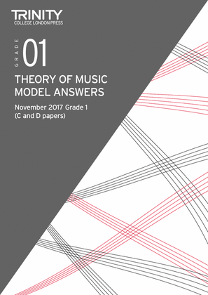 Book cover for Theory Model Answer Papers Nov 2017: Grade 1