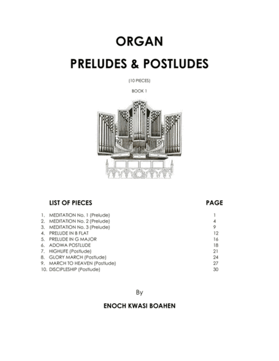 Organ Preludes & Postludes ( 10 pieces ) image number null