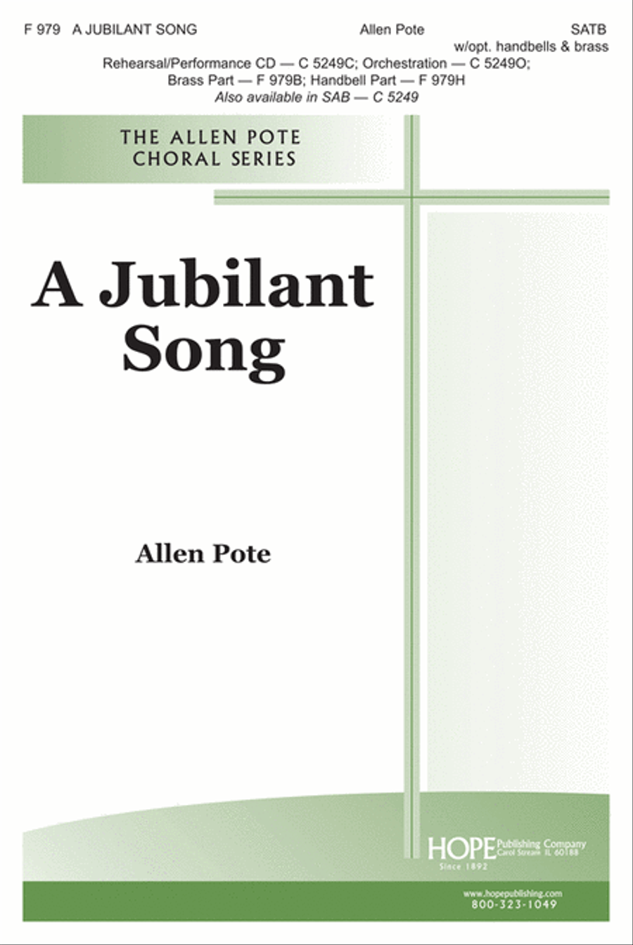 A Jubilant Song A Jubilant Song 4-Part scores gallery preview page 1