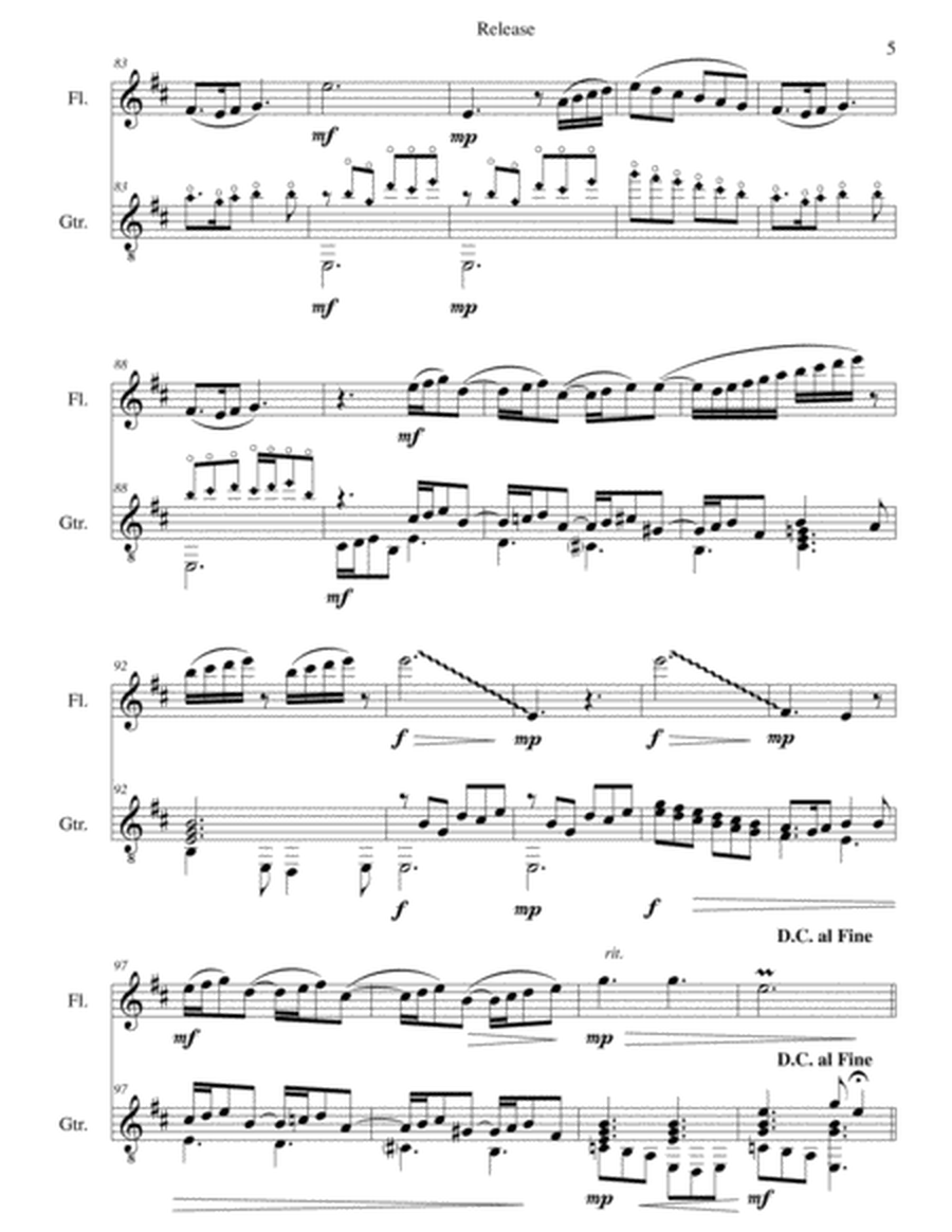 Release (O quid solutis est beatius curis) for flute and guitar image number null