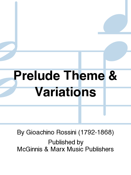 Prelude, Theme & Variations