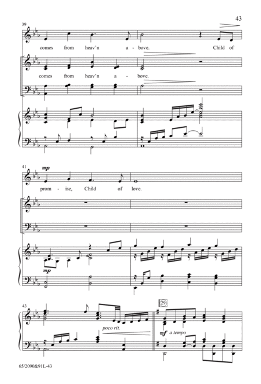 The Glory of Christmas - SATB with Performance CD 4-Part scores gallery preview page 24