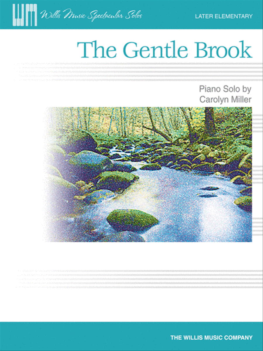 The Gentle Brook Piano scores gallery preview page 1