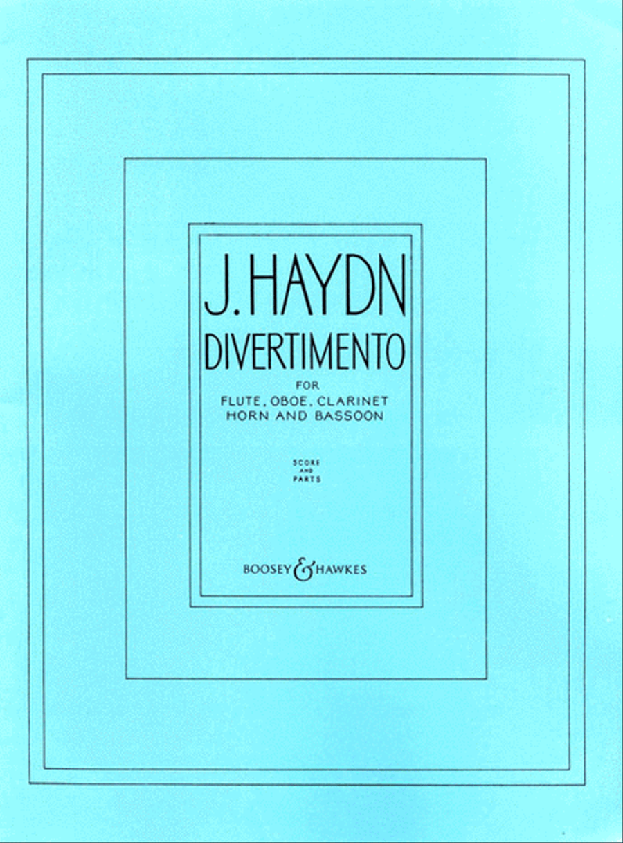Divertimento Divertimento Woodwind Quintet scores gallery preview page 1