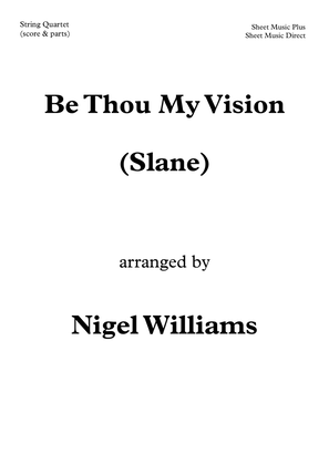 Book cover for Be Thou My Vision, for String Quartet