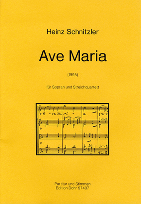 Ave Maria für Sopran und Streichquartett (1995)