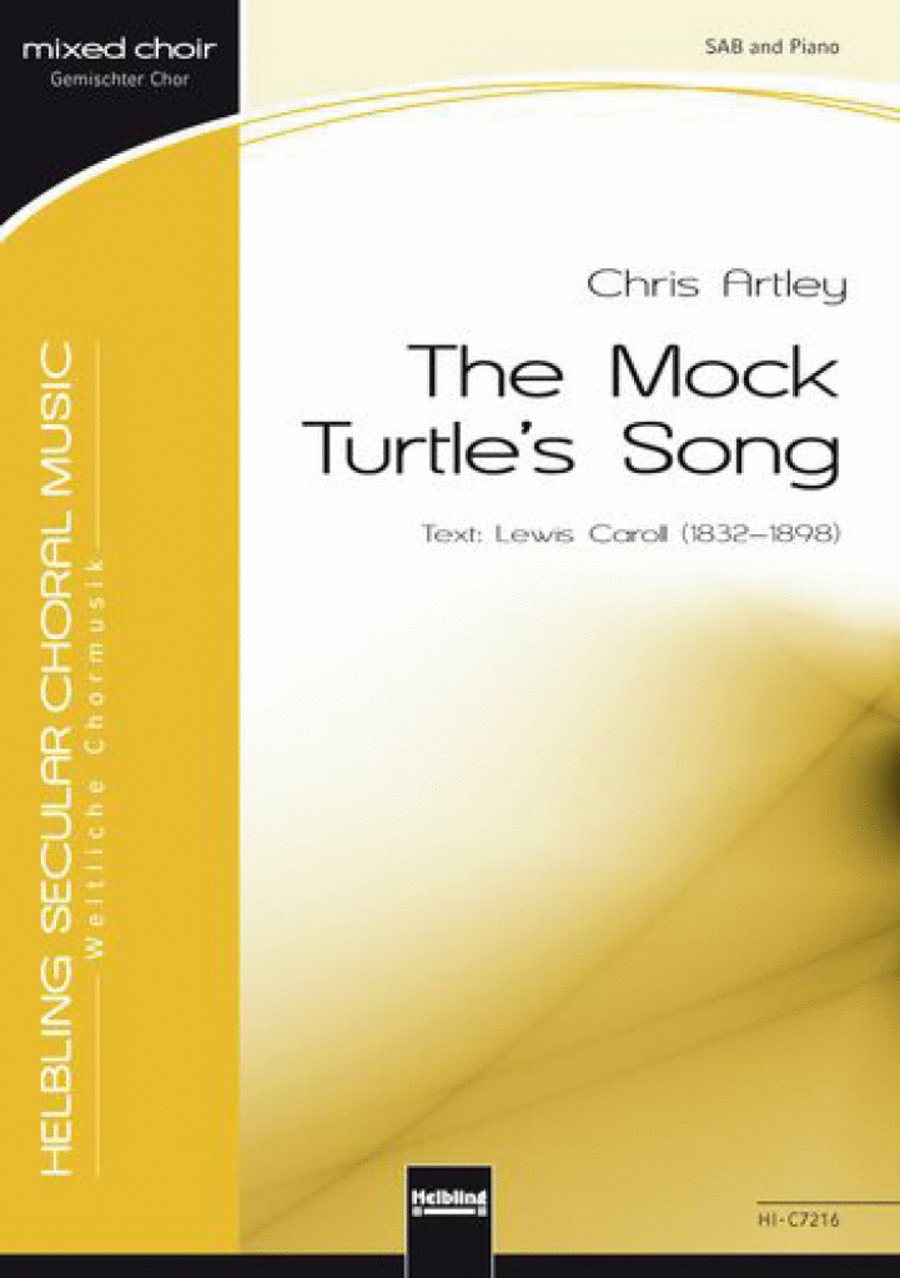 The Mock Turtle's Song 3-Part scores gallery preview page 1