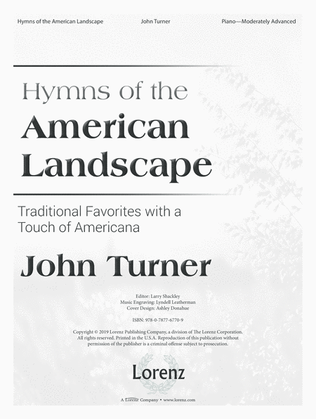 Book cover for Hymns of the American Landscape