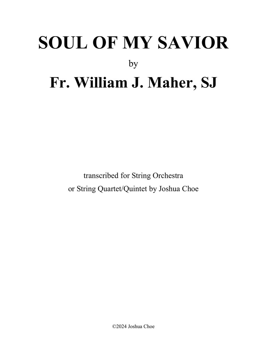 Soul of My Savior image number null