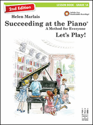 Book cover for Succeeding at the Piano Lesson Book - Grade 1A (2nd Edition)