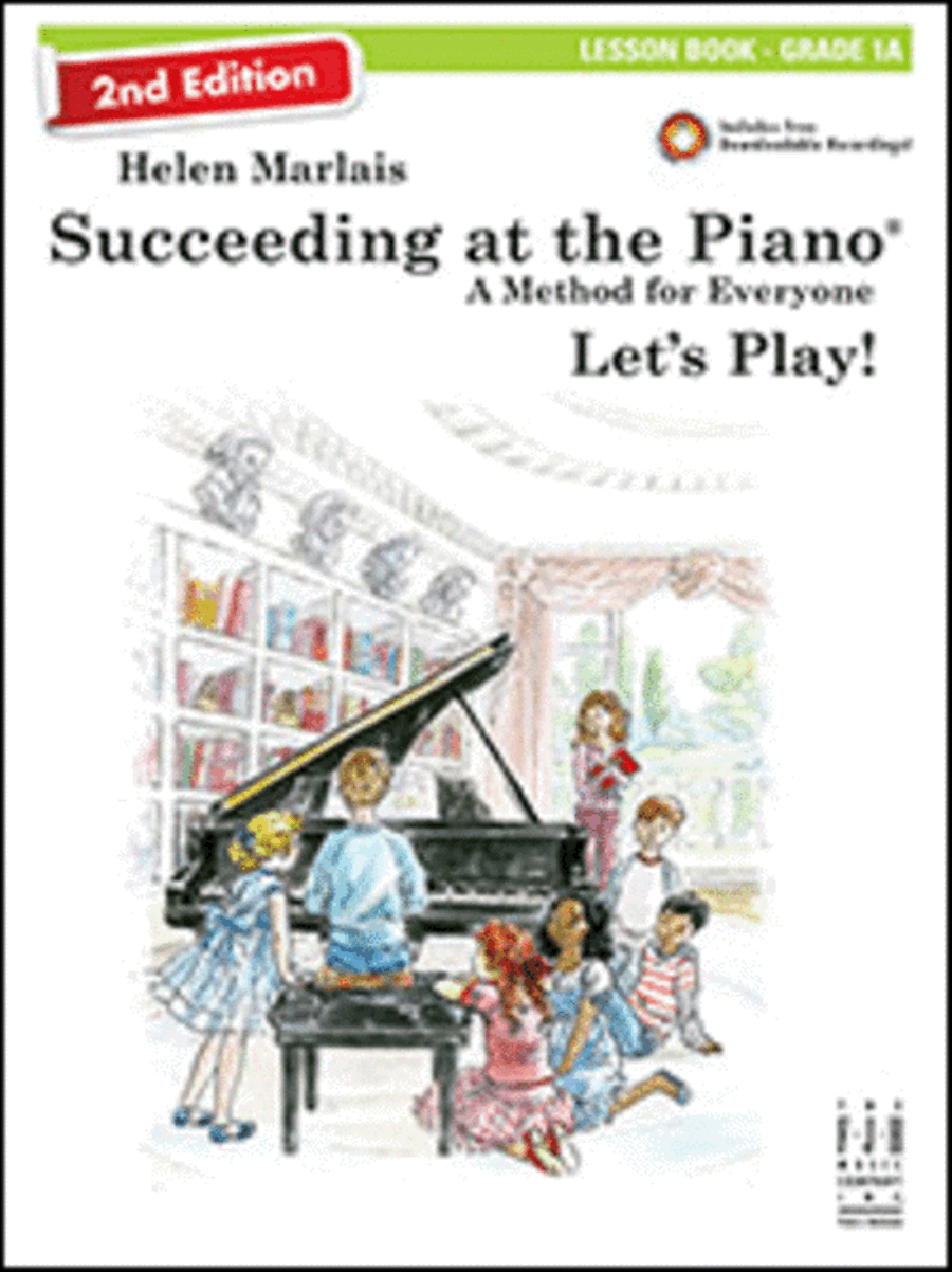 Succeeding at the Piano Lesson Book - Grade 1A (2nd Edition)