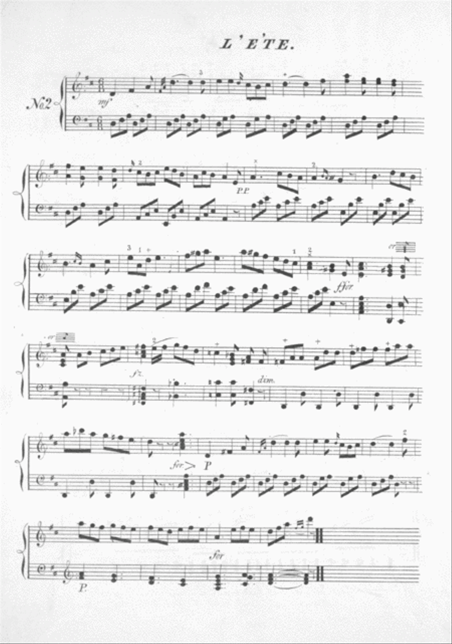 The Montreal Quadrille Piano Solo scores gallery preview page 3