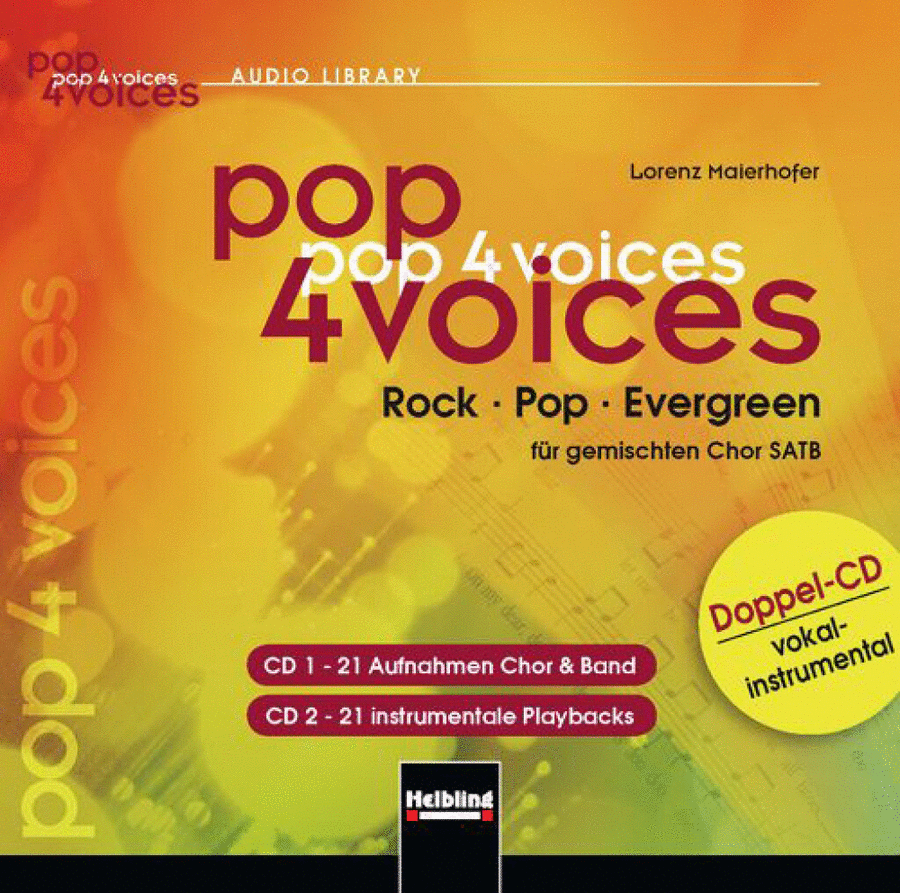 Pop 4 Voices Voice scores gallery preview page 1
