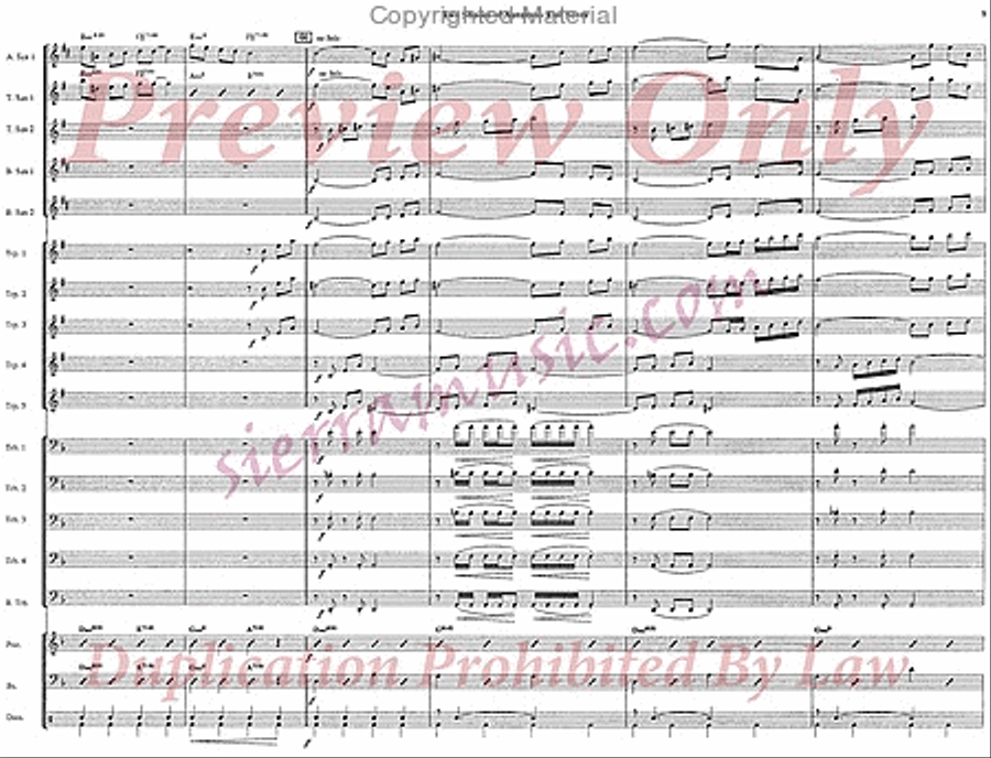 Two Shades Of Autumn Two Shades Of Autumn Jazz Ensemble scores gallery preview page 10