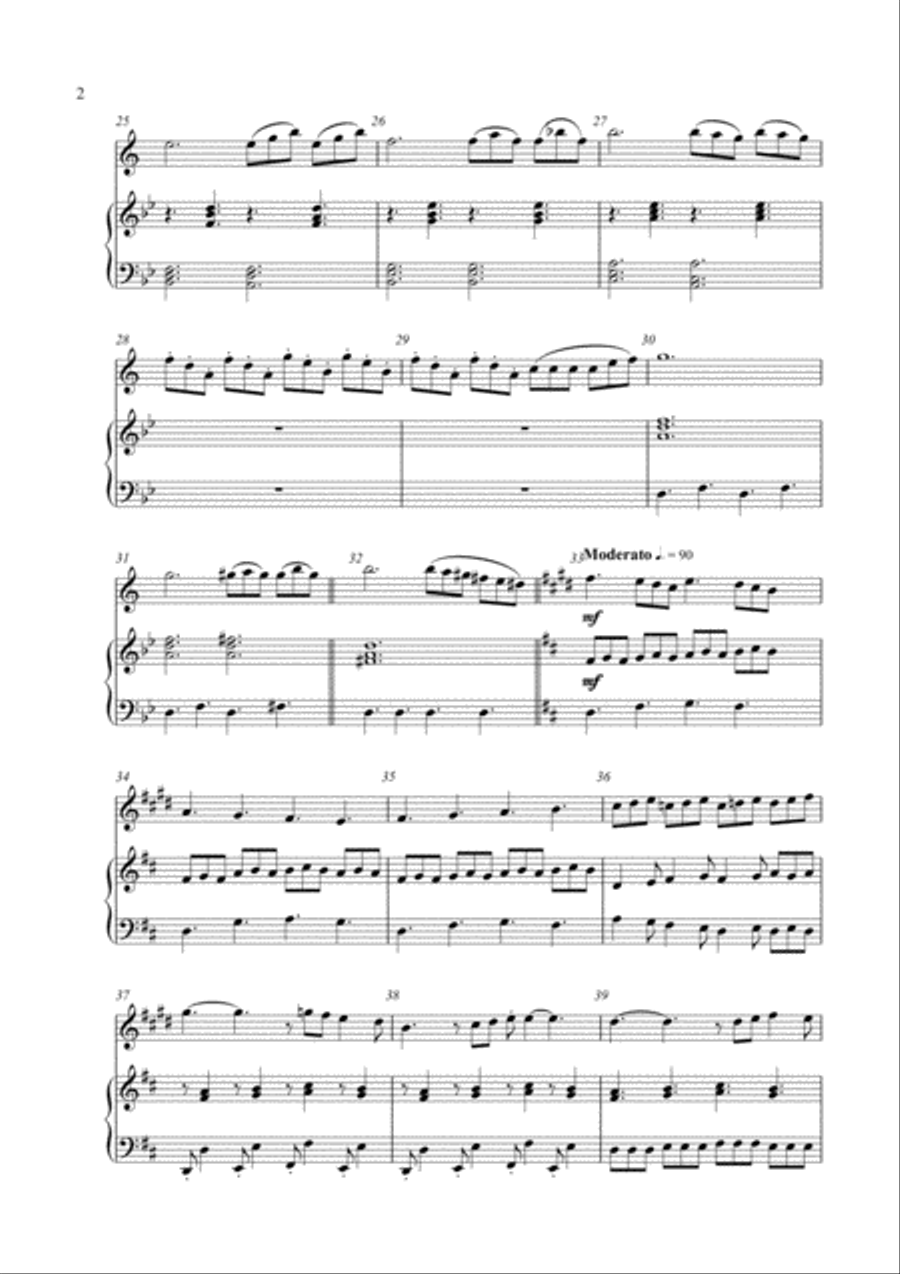 Selections from Boat Symphony (Solo for Tenor Saxophone) Tenor Saxophone scores gallery preview page 6
