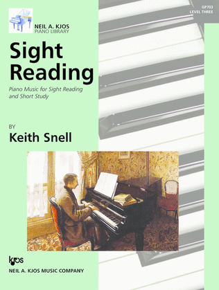 Book cover for Piano Music For Sight Reading & Short Study Level 3
