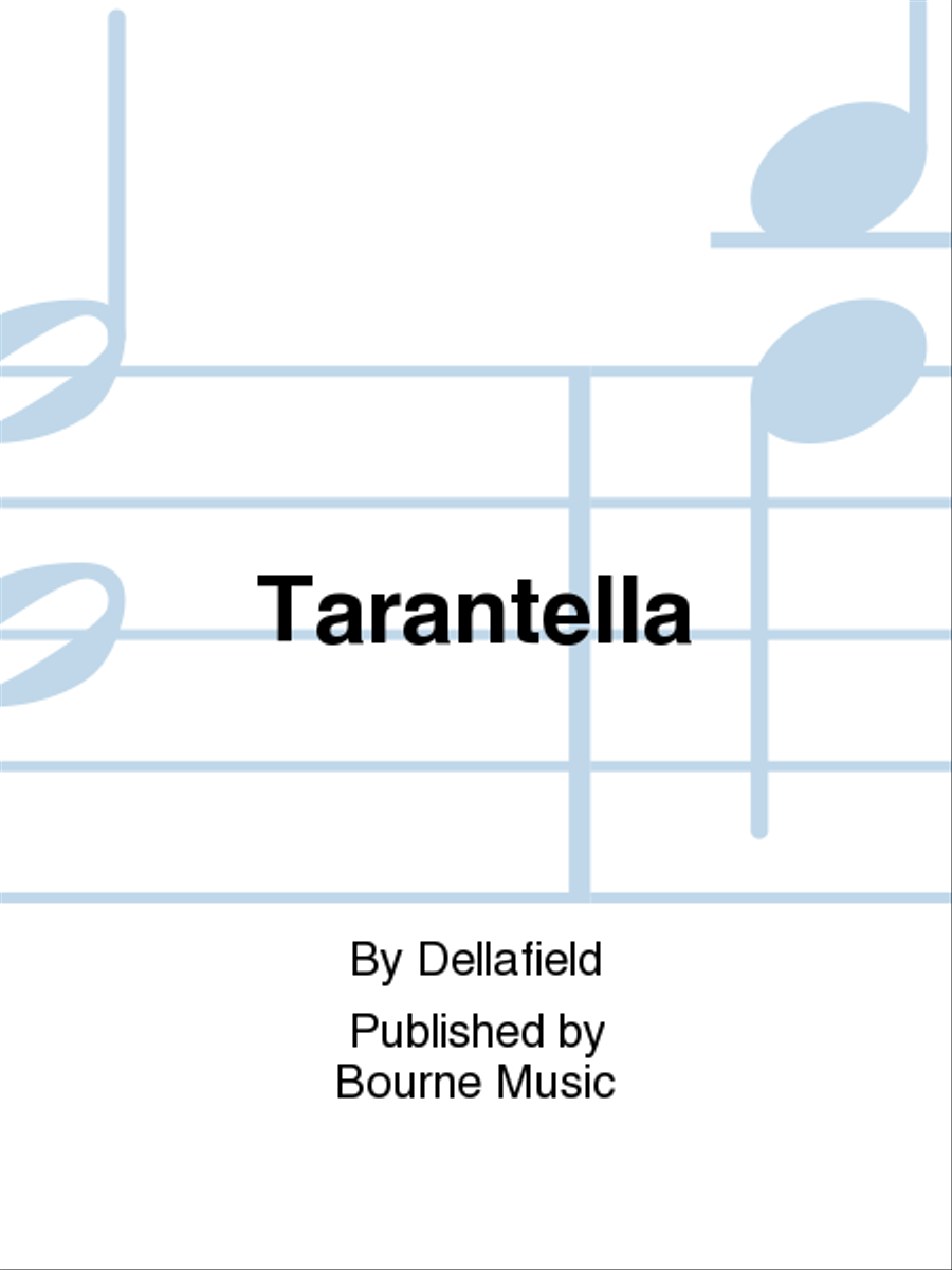 Tarantella Piano Solo - Sheet Music