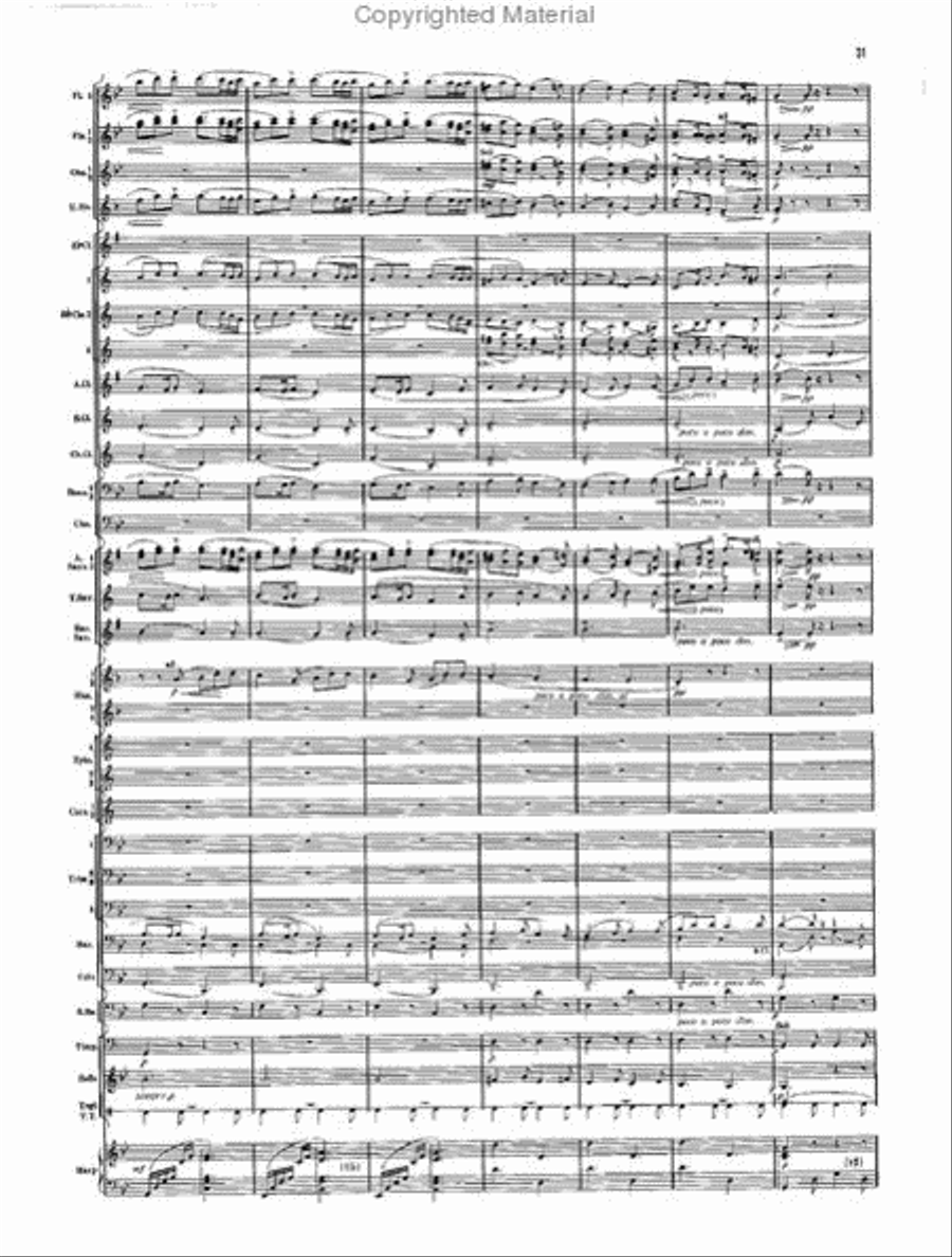 Armenian Dances, Part II Concert Band scores gallery preview page 29