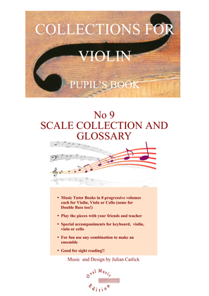 Scale Collection and Glossary: Collections for Violin Pupil Book