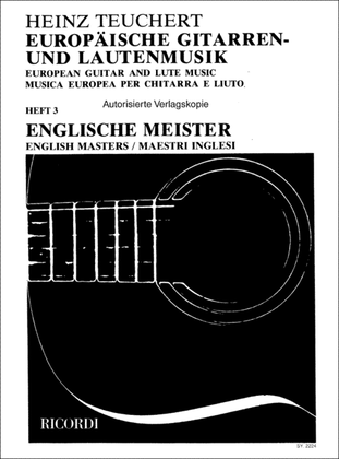 Europäische Gitarren- und Lautenmusik
