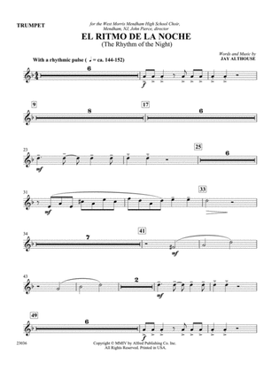 El Ritmo de la Noche (The Rhythm of the Night): 1st B-flat Trumpet