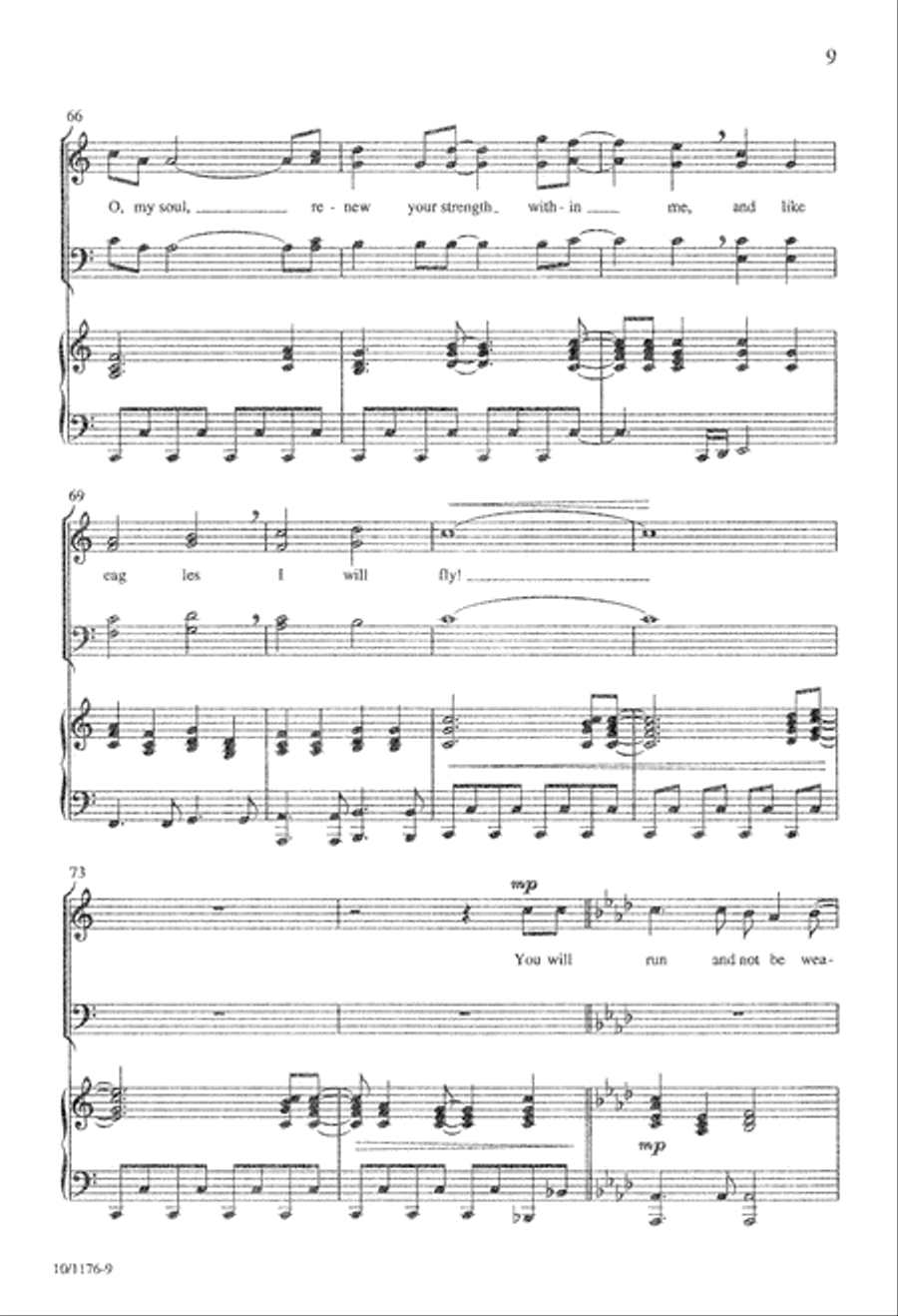 Like Eagles, You Will Fly Divisi scores gallery preview page 9