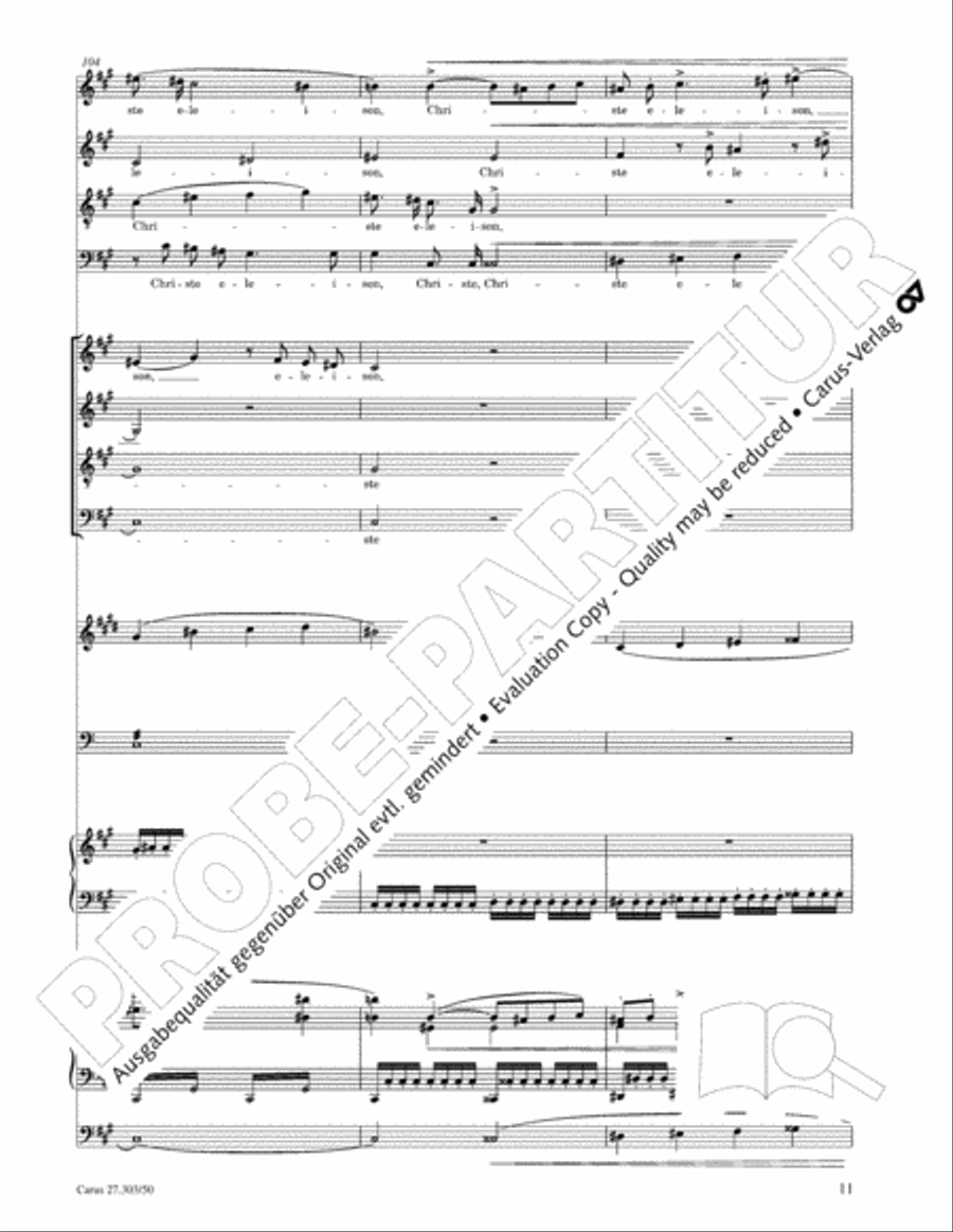 Messa da Requiem Messa da Requiem 4-Part scores gallery preview page 16