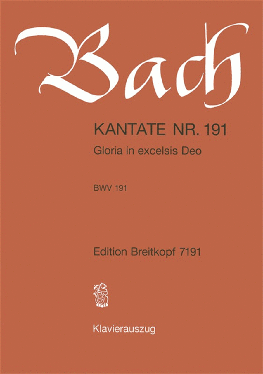 Kantate 191 Gloria in excelsis
