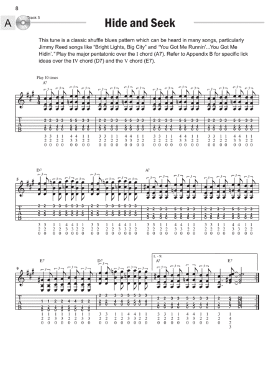 Blues Guitar Tracks Blues Guitar Tracks Electric Guitar scores gallery preview page 4