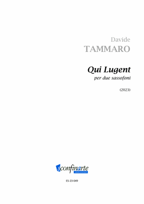 Book cover for Davide Tammaro: Qui Lugent (ES-23-049)