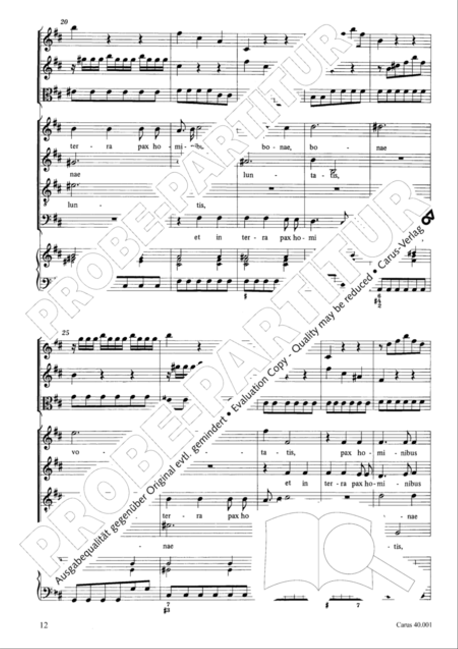 Gloria in D Gloria in D SSA scores gallery preview page 19