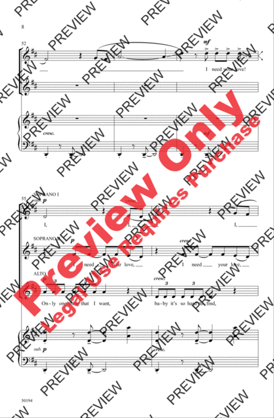 Ribbons and Bows Women's Choir scores gallery preview page 8