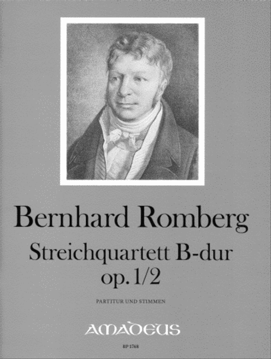String Quartet op. 1/2 String Quartet scores gallery preview page 1