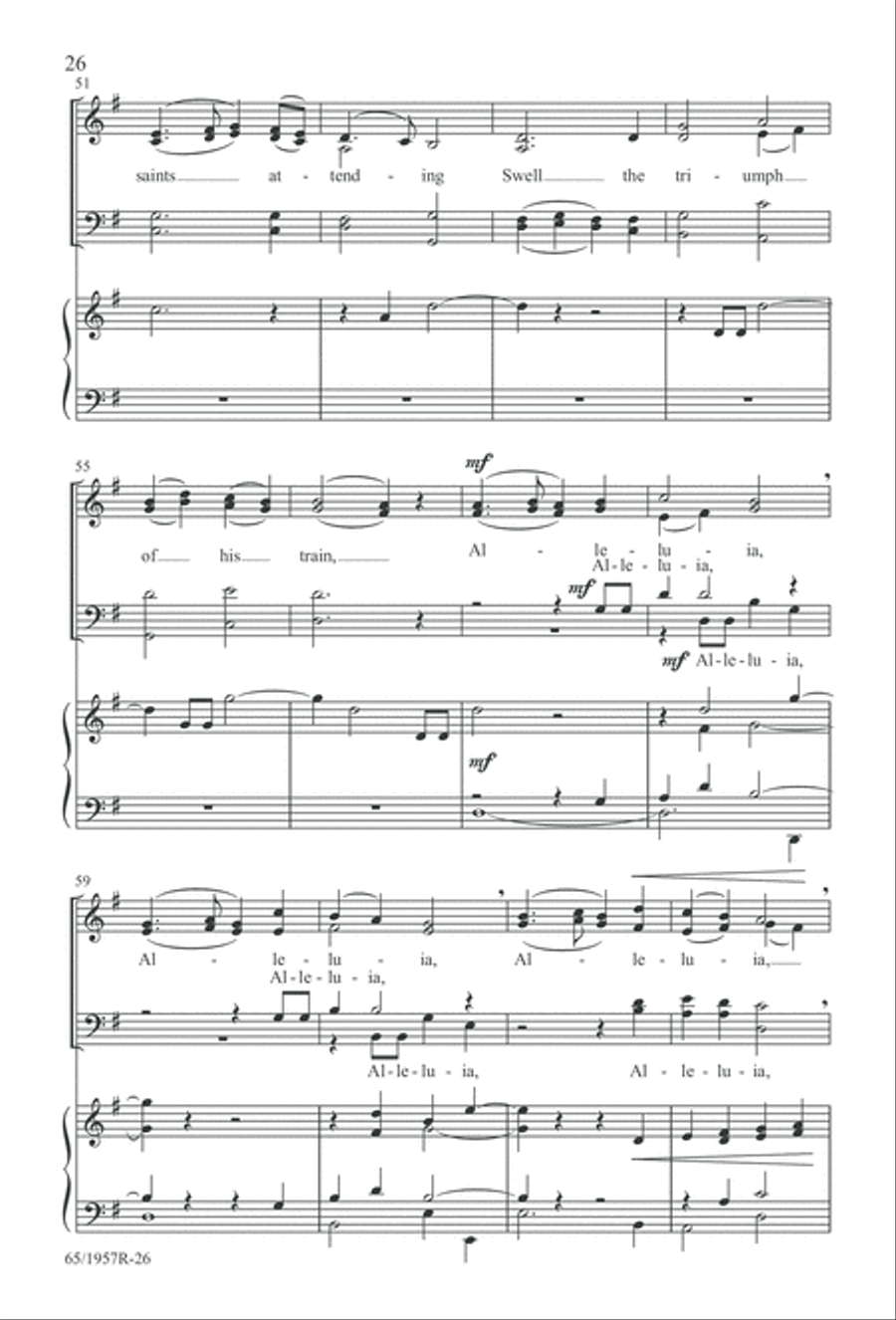Festival of Lessons and Carols 4-Part scores gallery preview page 27