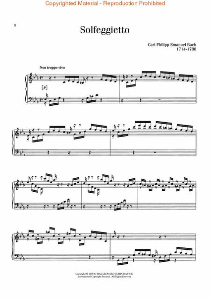 The Baroque Era - Easy to Intermediate Piano
