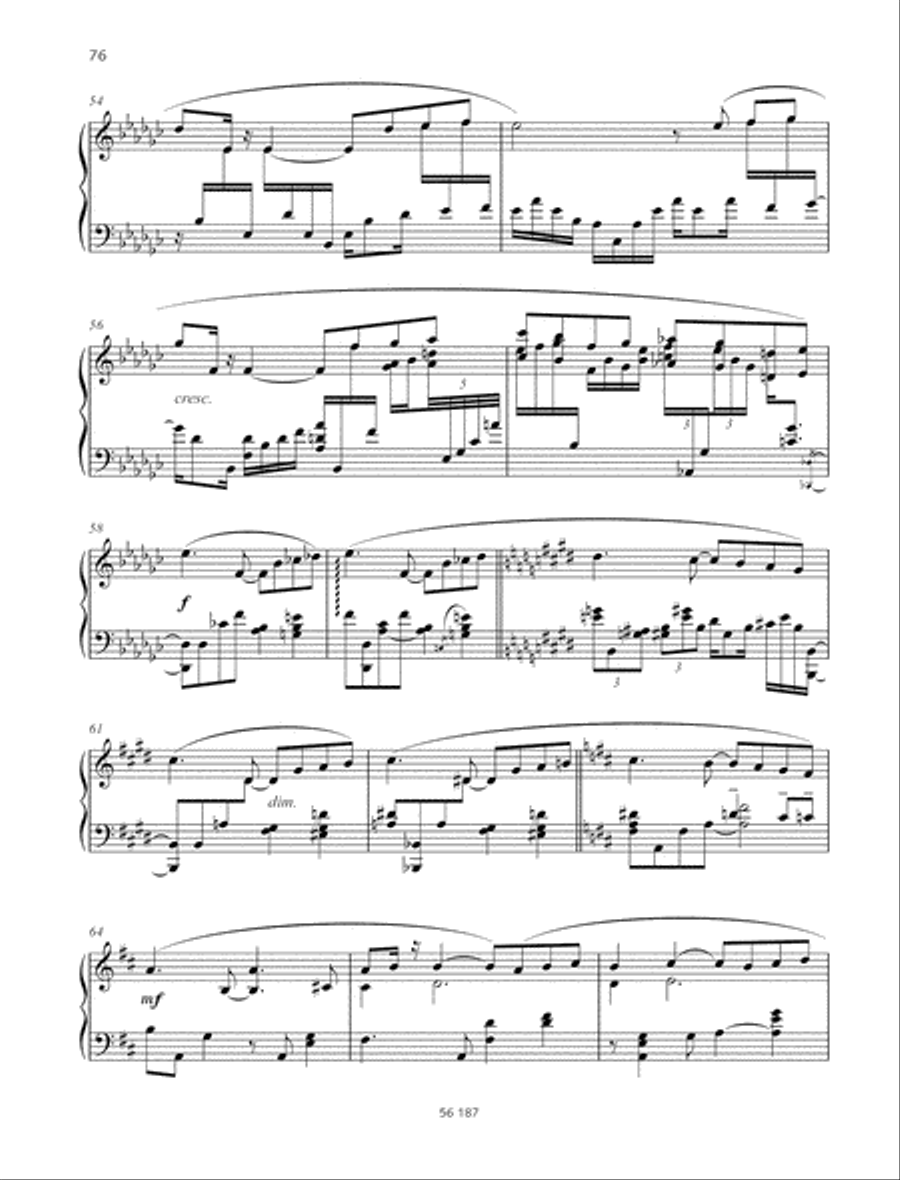 Adagietto Adagietto Piano Solo scores gallery preview page 5
