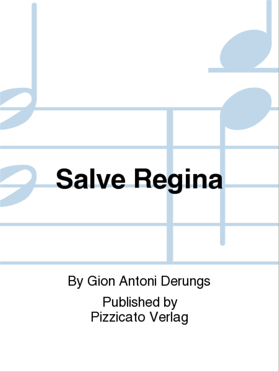 Salve Regina Blessed Virgin Mary scores gallery preview page 1