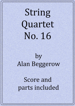 String Quartet No. 16
