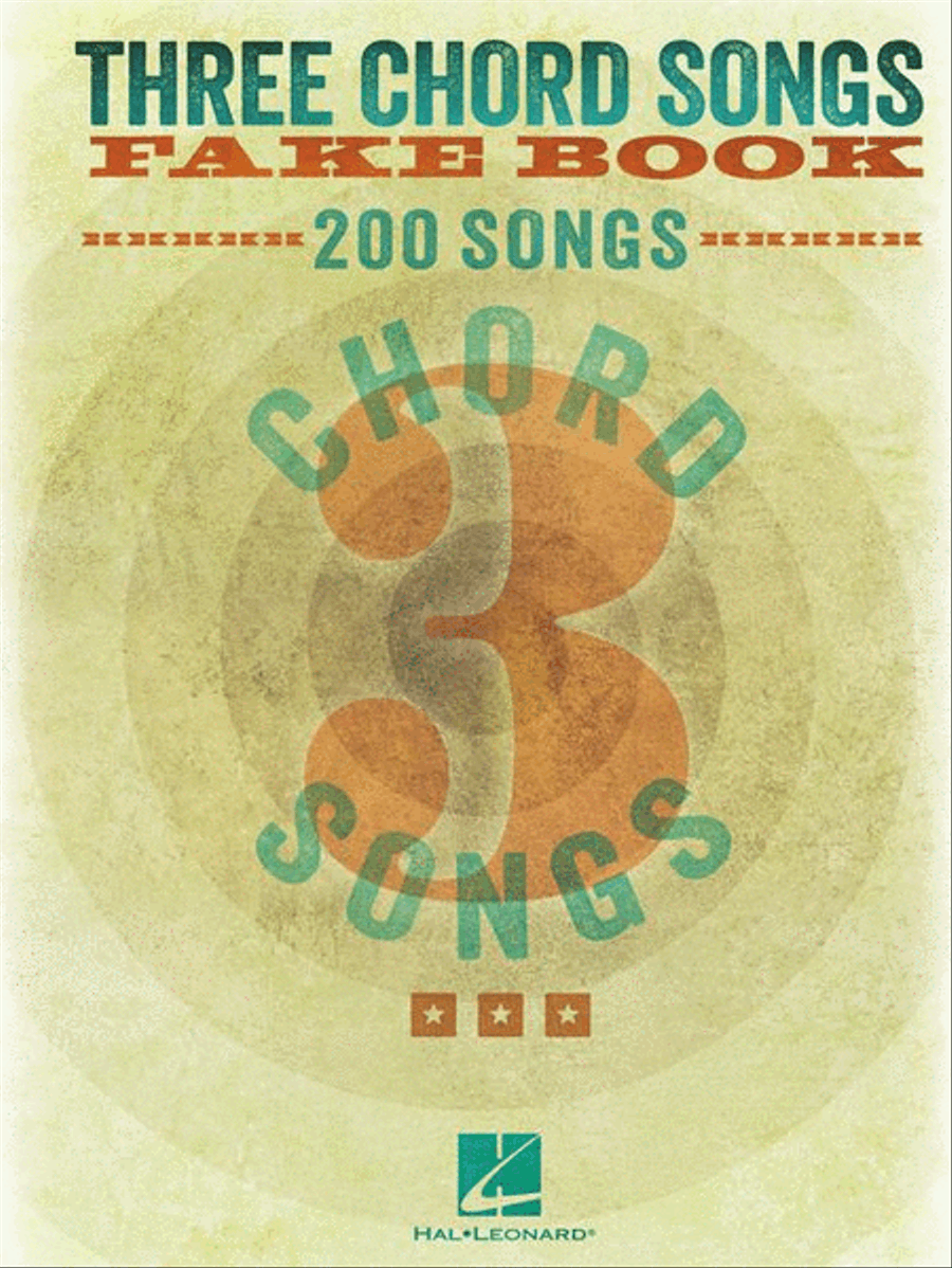 Three Chord Songs Fake Book Piano scores gallery preview page 2