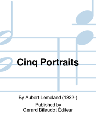 Book cover for Cinq Portraits