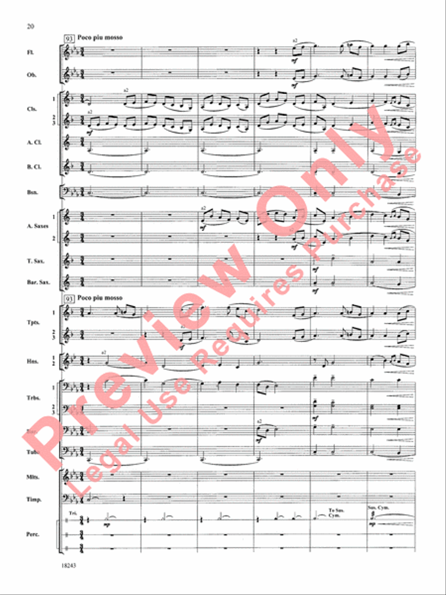 A Longford Legend A Longford Legend Concert Band scores gallery preview page 21