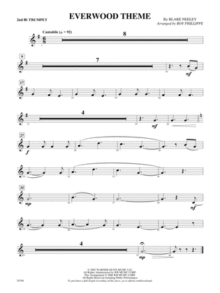 Everwood Theme: 2nd B-flat Trumpet