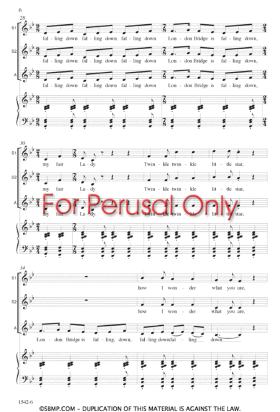 KidSong - SSA Octavo SSA scores gallery preview page 5