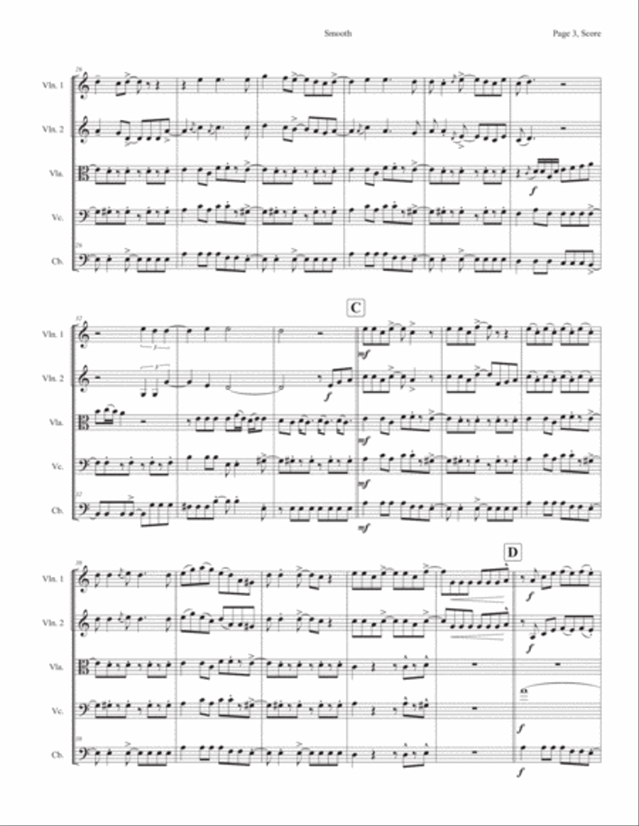 Smooth Smooth Cello scores gallery preview page 3