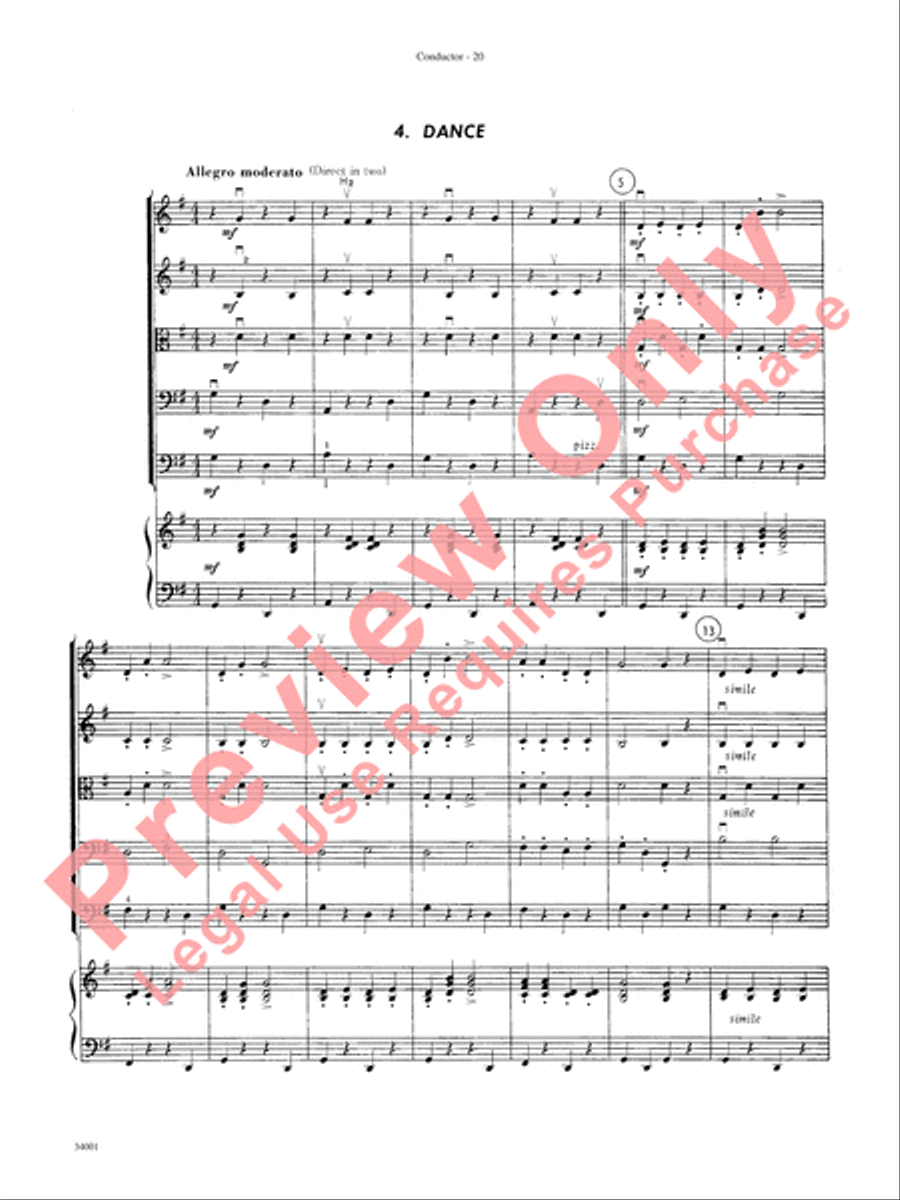 Classics from Merle Isaac String Orchestra scores gallery preview page 21