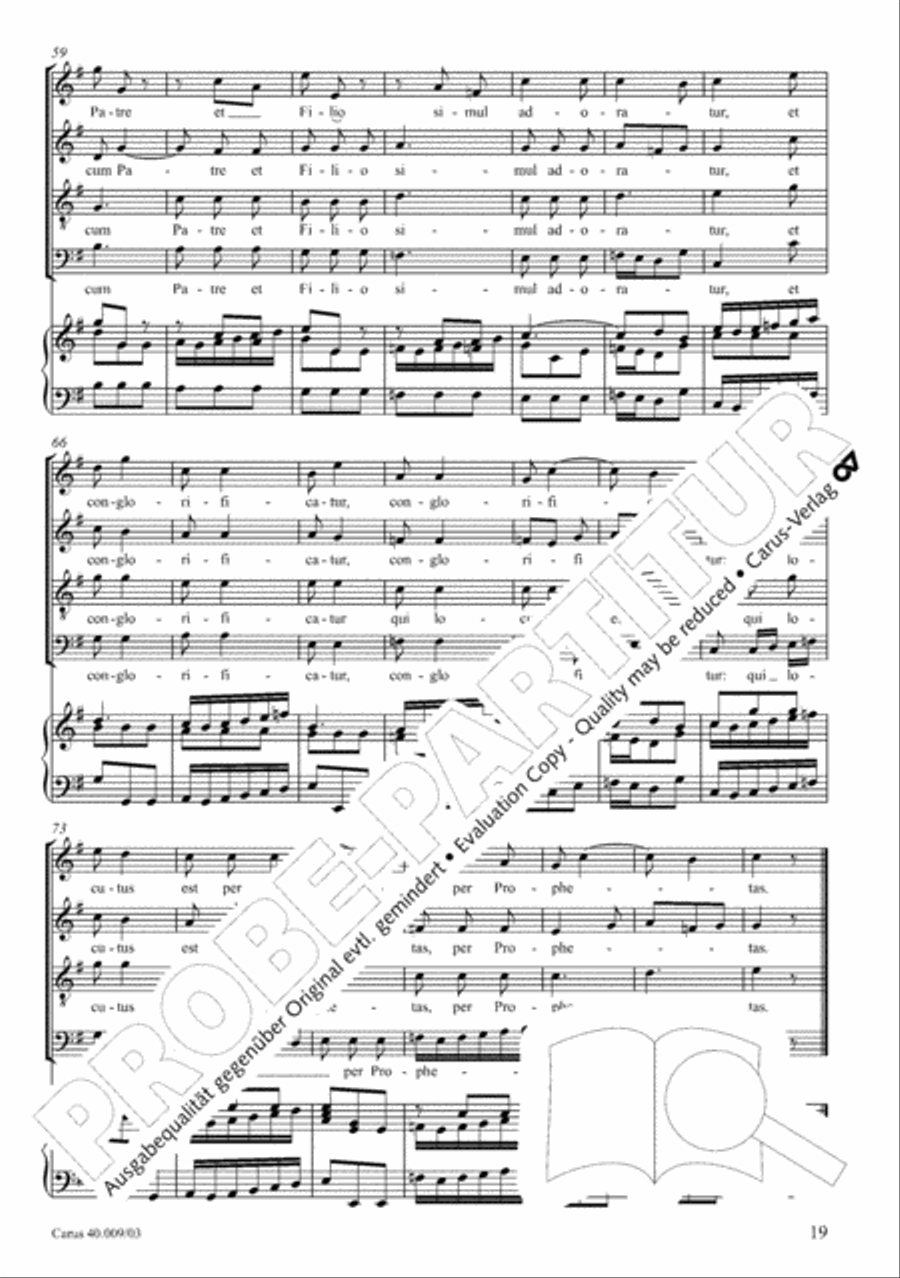 Credo in G Credo in G SA scores gallery preview page 20