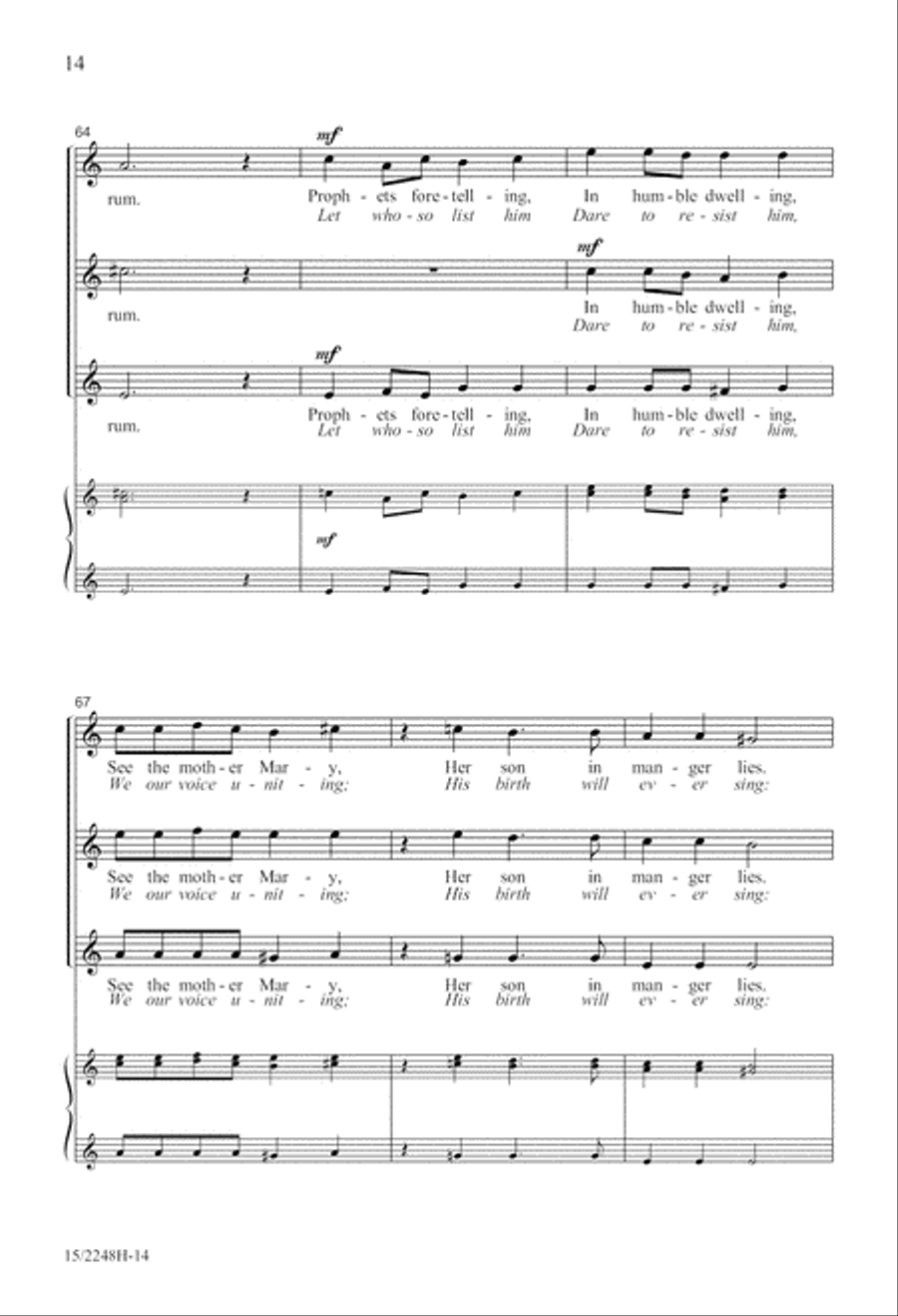Lirum Lirum SSA scores gallery preview page 15