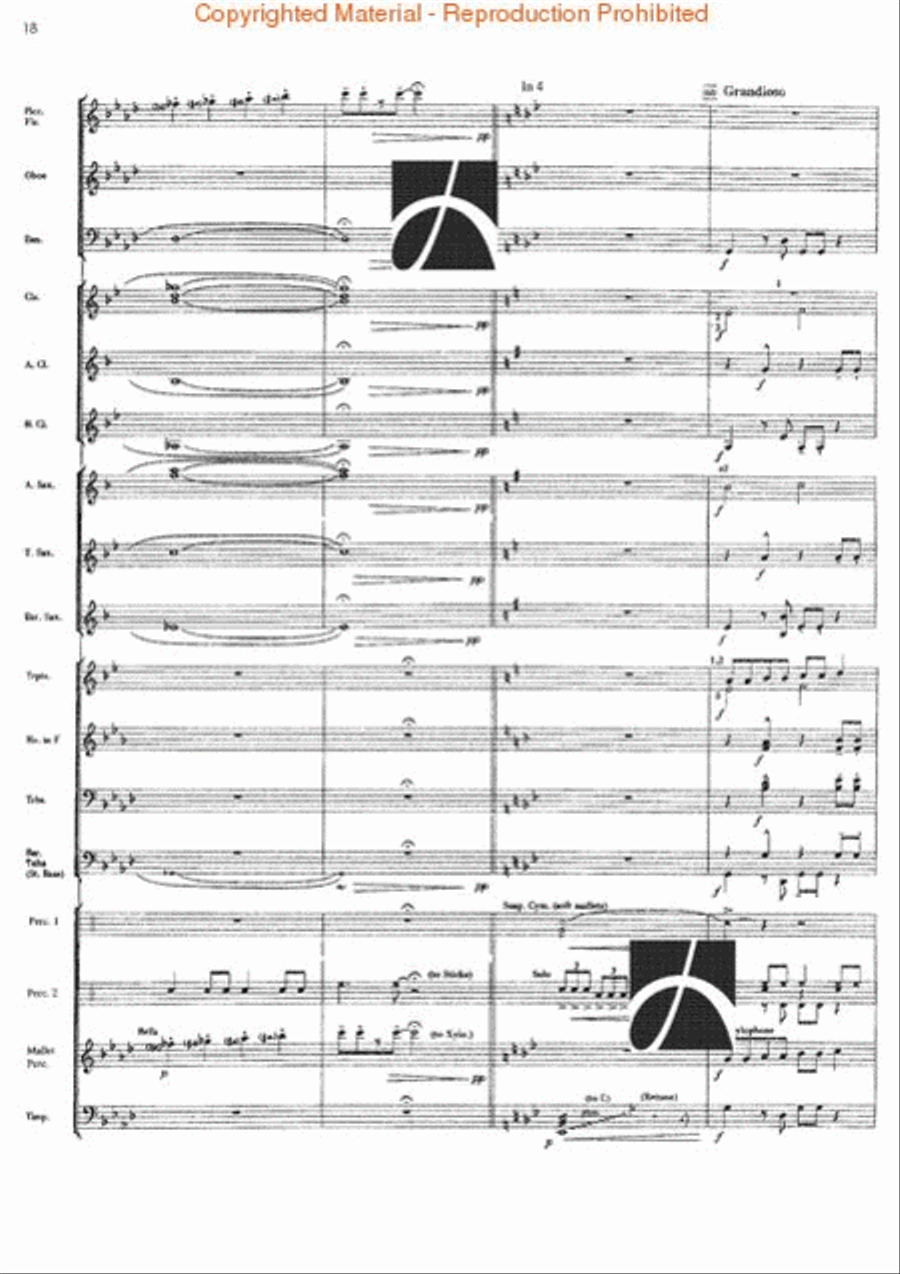 Jericho Jericho Concert Band scores gallery preview page 15
