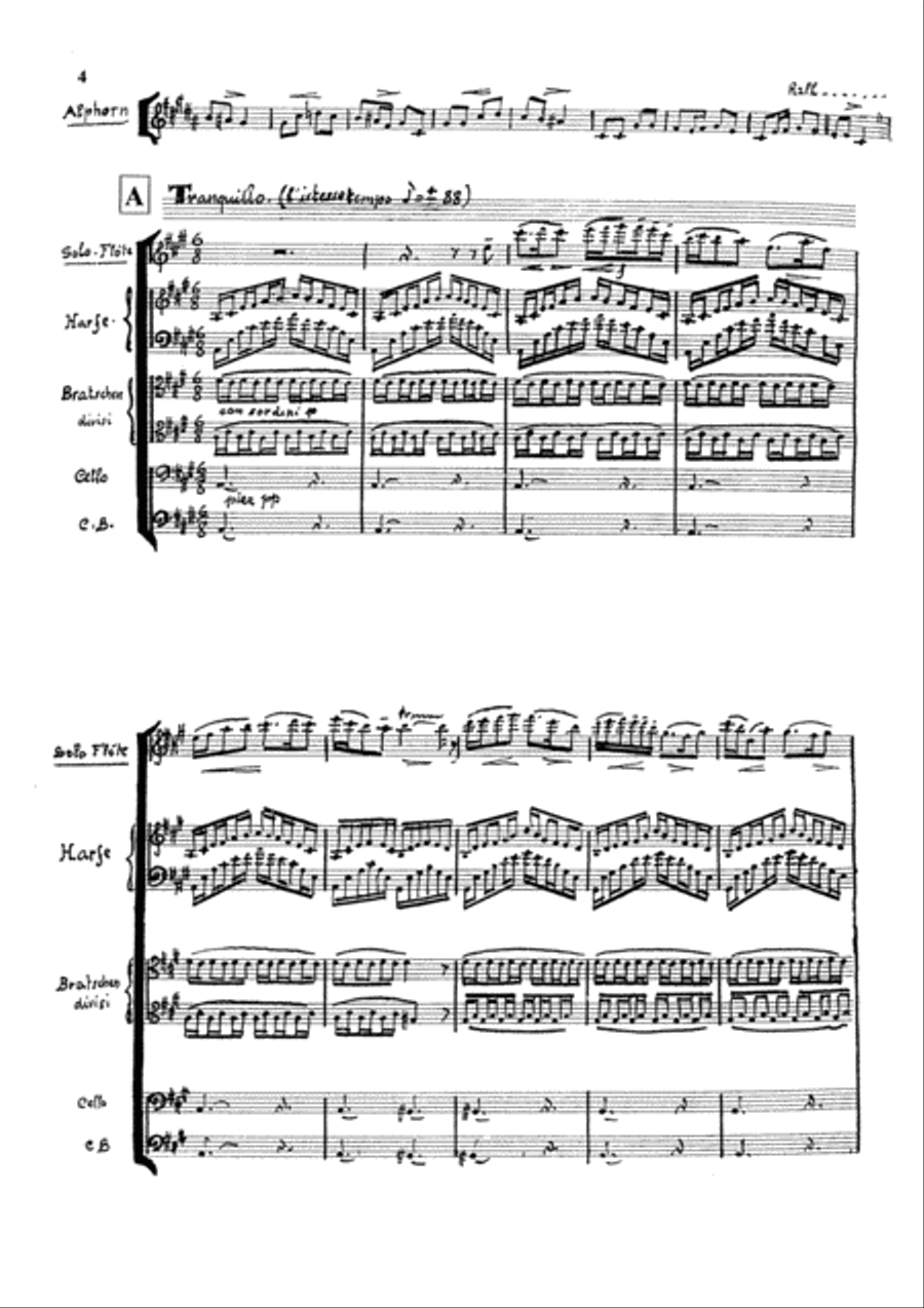 3. Alphorn Concerto Orchestra scores gallery preview page 4